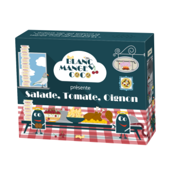 Blanc-Manger Coco Salade Tomate Oignon