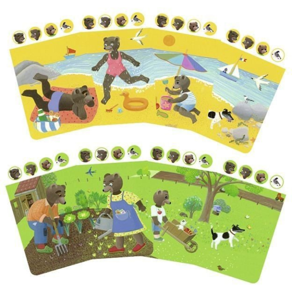 Petit Ours Brun Jeu des saisons – Image 3