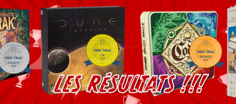 Le Tric Trac d’Or 2021 est attribué à … DUNE Imperium !!