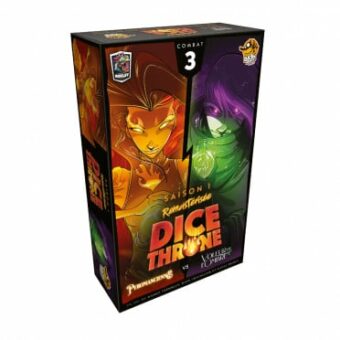 Dice Throne S1 - Pyromancienne VS Voleur de l'ombre