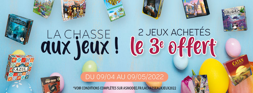 Dernière Semaine pour la “Chasse aux Jeux” d’ASMODEE