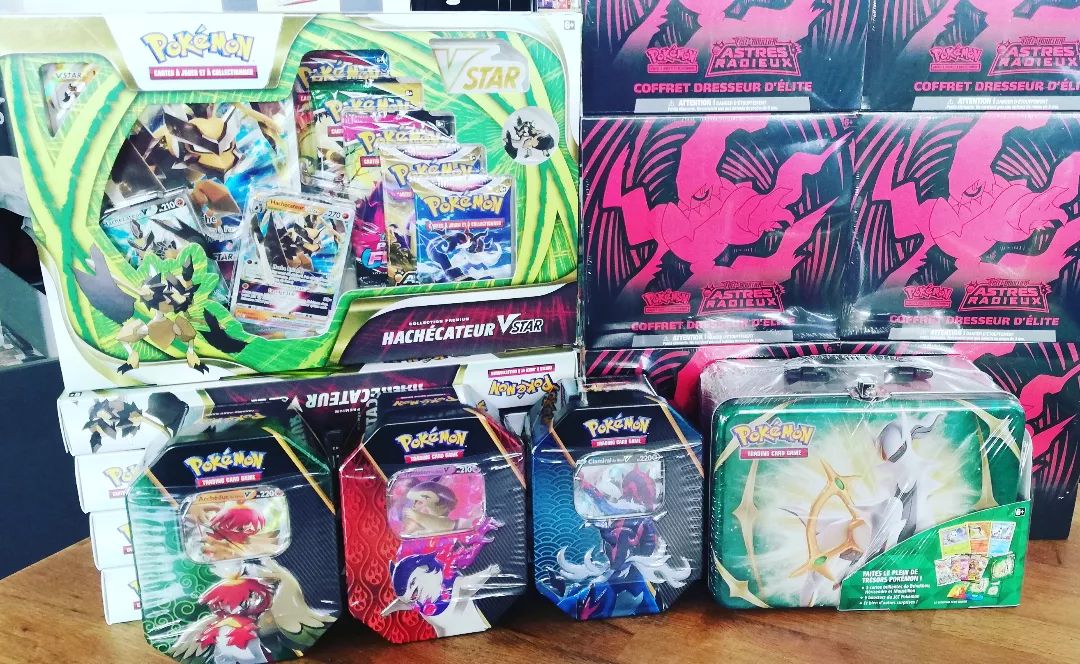 Arrivage de nouveaux coffrets Pokémon pour cette semaine !!