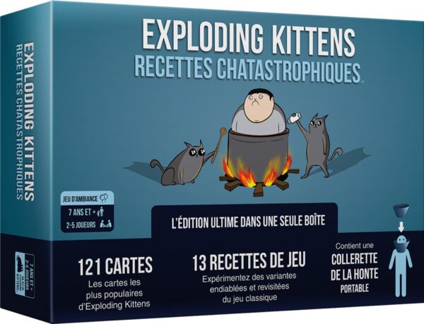 Exploding Kittens : Recettes Chatastrophiques