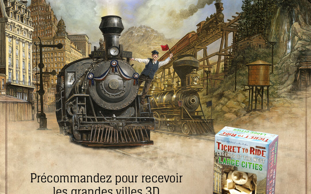 Entrez dans la légende des Aventuriers du Rail !